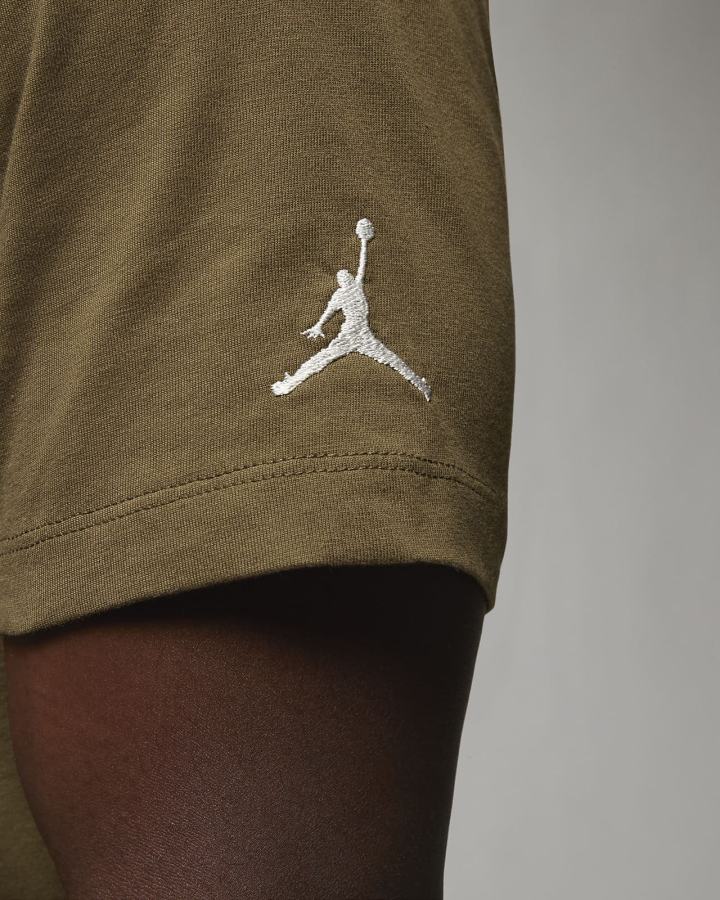 Nike Jordan Air Muške Majice Svijetlo Maslinasto Zelene | HR-14583OIKR