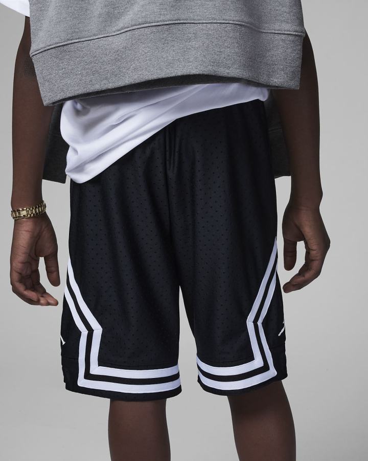 Nike Jordan Dri-FIT Kids Mesh Za Dječake Kratke Hlače Crne | HR-02974VGKW