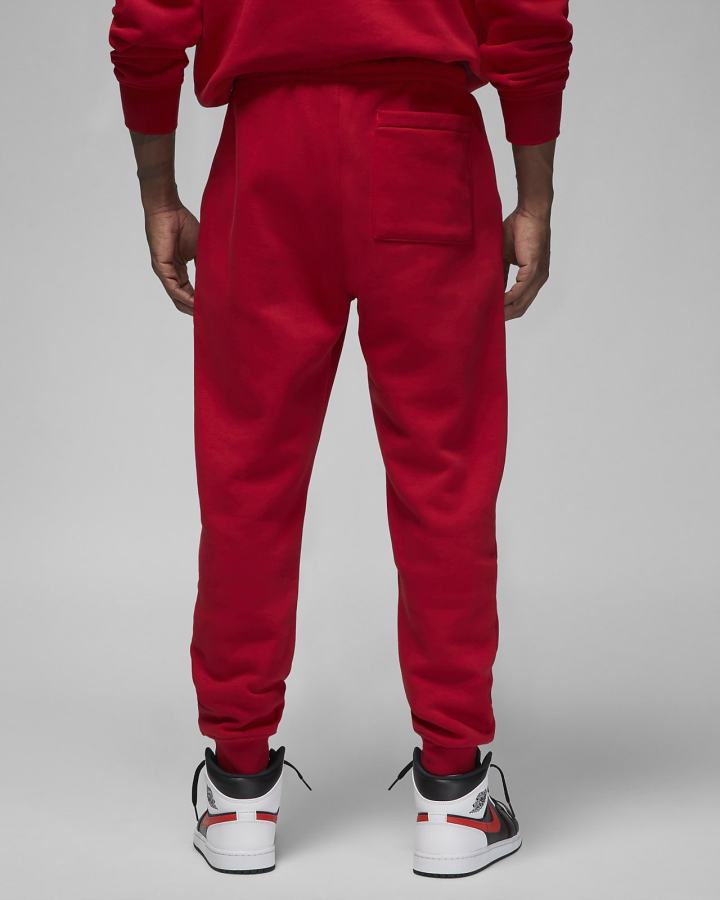 Nike Jordan Essential Fleece Muške Hlače Crvene Bijele | HR-12467GZRY