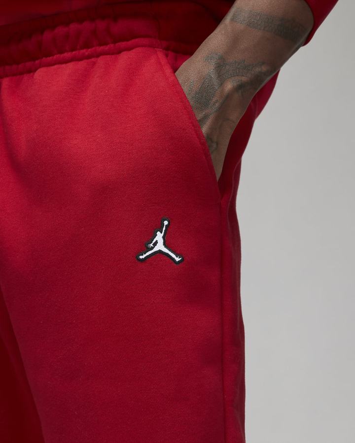 Nike Jordan Essential Fleece Muške Hlače Crvene Bijele | HR-12467GZRY