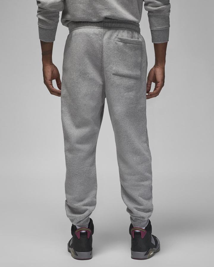 Nike Jordan Essential Fleece Muške Hlače Tamno Sive Crne Bijele | HR-51260PKUO