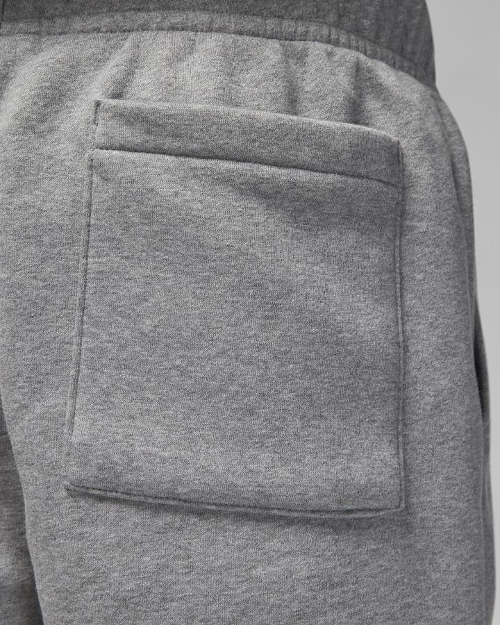 Nike Jordan Essential Fleece Muške Hlače Tamno Sive Crne Bijele | HR-51260PKUO