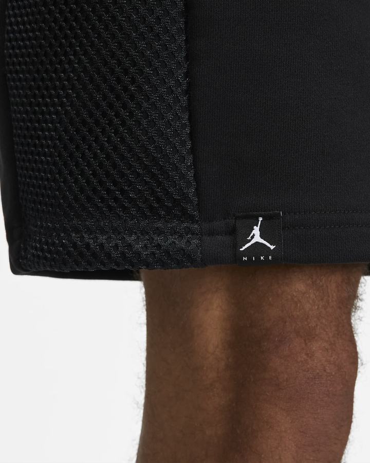 Nike Jordan Jumpman Fleece Muške Kratke Hlače Crne Bijele | HR-07653GJMP