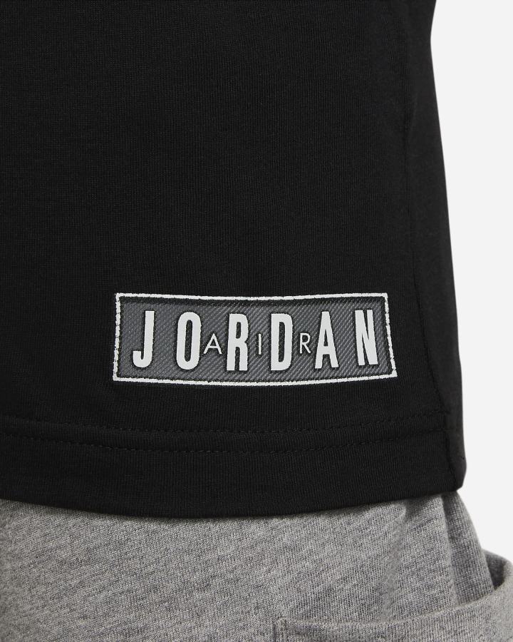 Nike Jordan Kids Jumpman Standard Issue Za Dječake Majice Crne | HR-49082UQGZ