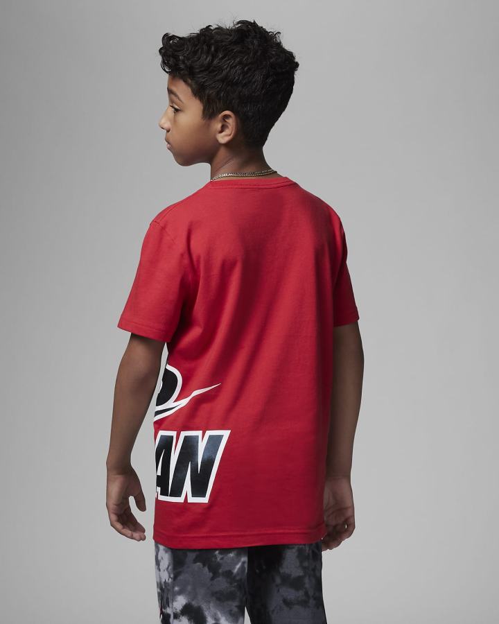 Nike Jordan Kids MVP Jumpman Wrap Graficke Za Dječake Majice Crvene | HR-38240MEYP