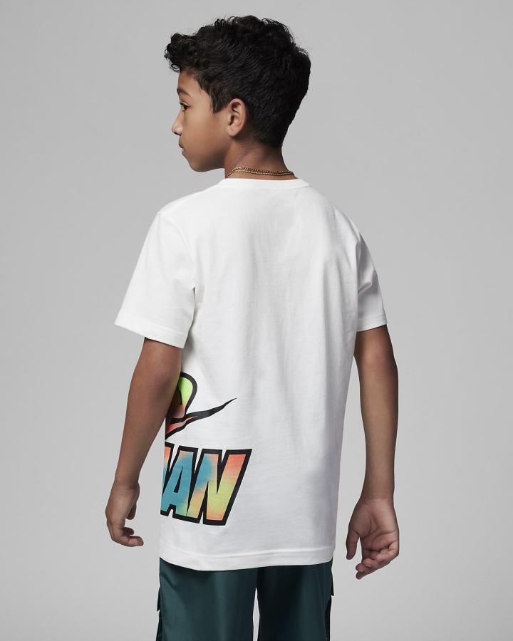 Nike Jordan Kids MVP Jumpman Wrap Graficke Za Dječake Majice Bijele | HR-89621YNOK