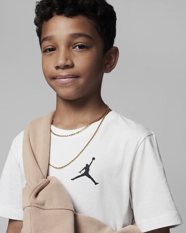 Nike Jordan Kids MVP Jumpman Wrap Graficke Za Dječake Majice Bijele | HR-89621YNOK