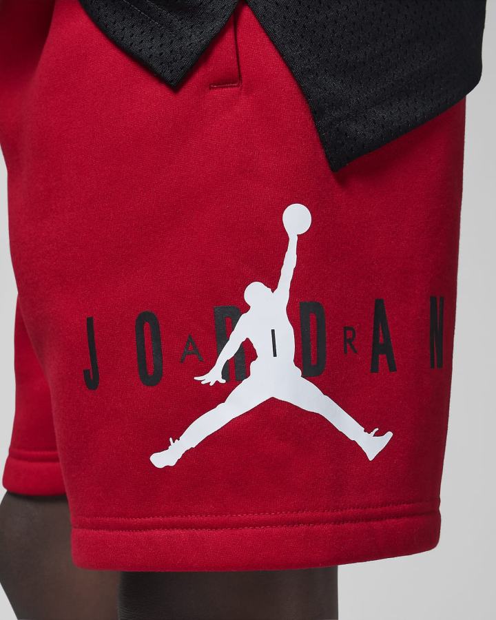 Nike Jordan Kids Sustainable Fleece Za Dječake Kratke Hlače Crvene | HR-93820AUKF