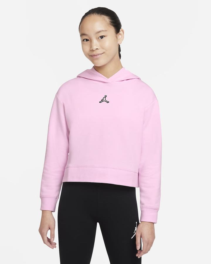 Nike Jordan Kids Za Djevojčice Majica S Kapuljačom Narančaste | HR-40273KDNR