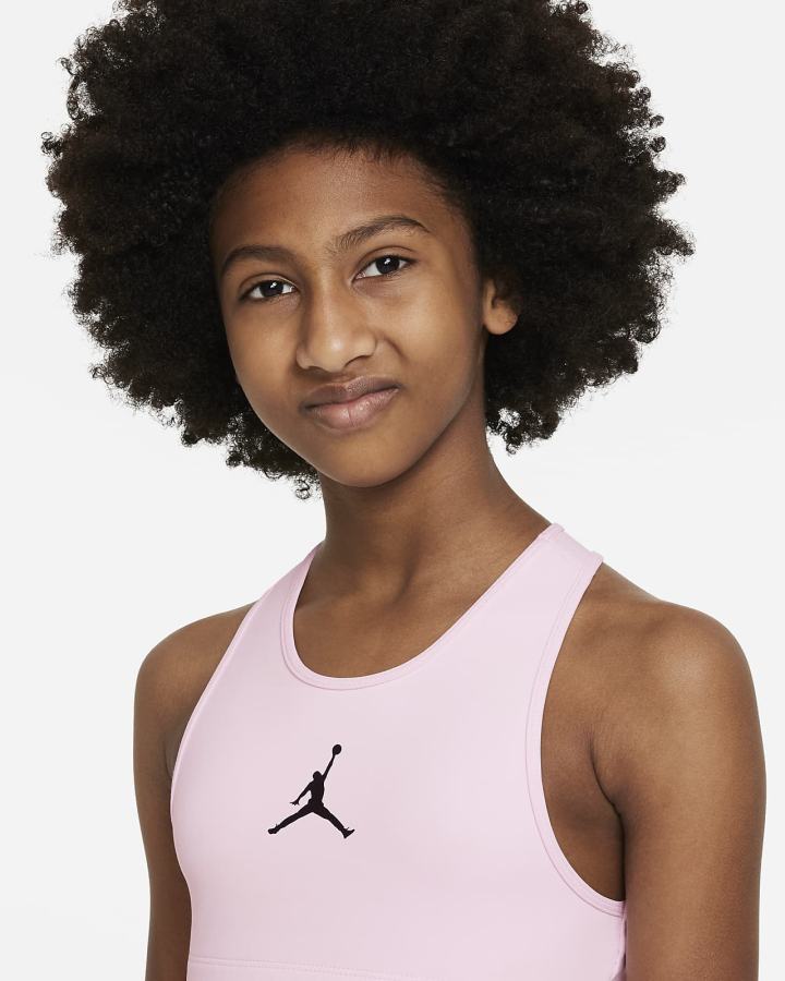 Nike Jordan Kids Za Djevojčice Sportski Grudnjak Roze | HR-36729YJRG