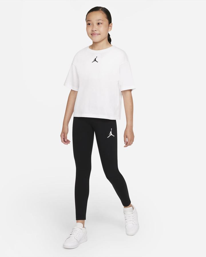 Nike Jordan Kids Za Djevojčice Tajice Crne | HR-16540AFJC