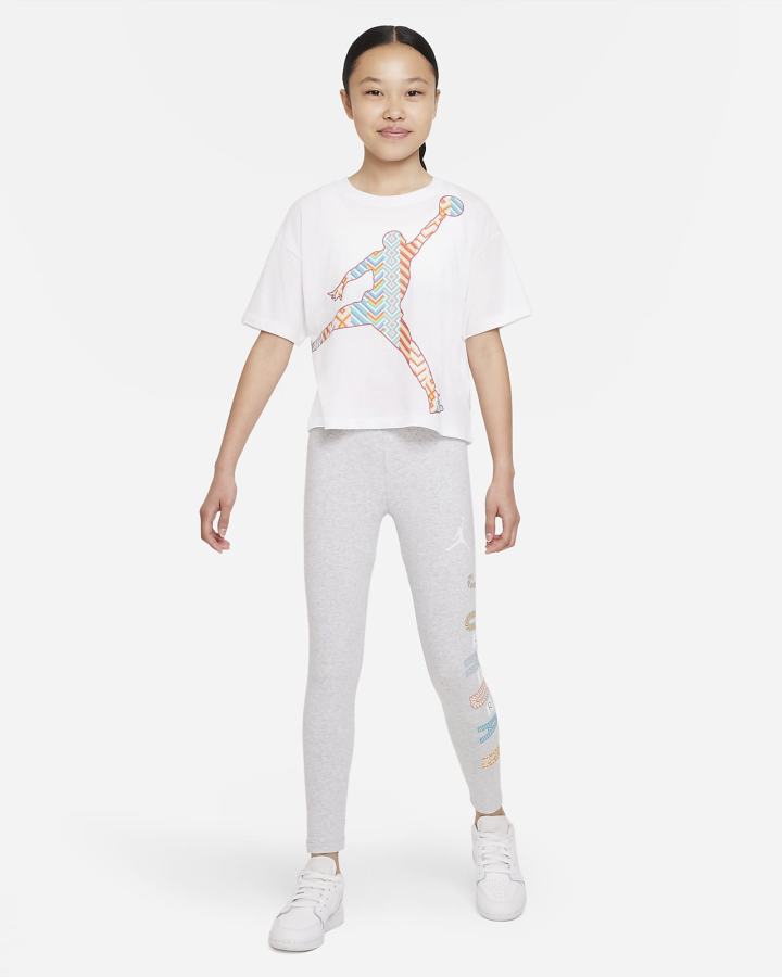 Nike Jordan Kids Za Djevojčice Tajice Sive | HR-17065SEDC