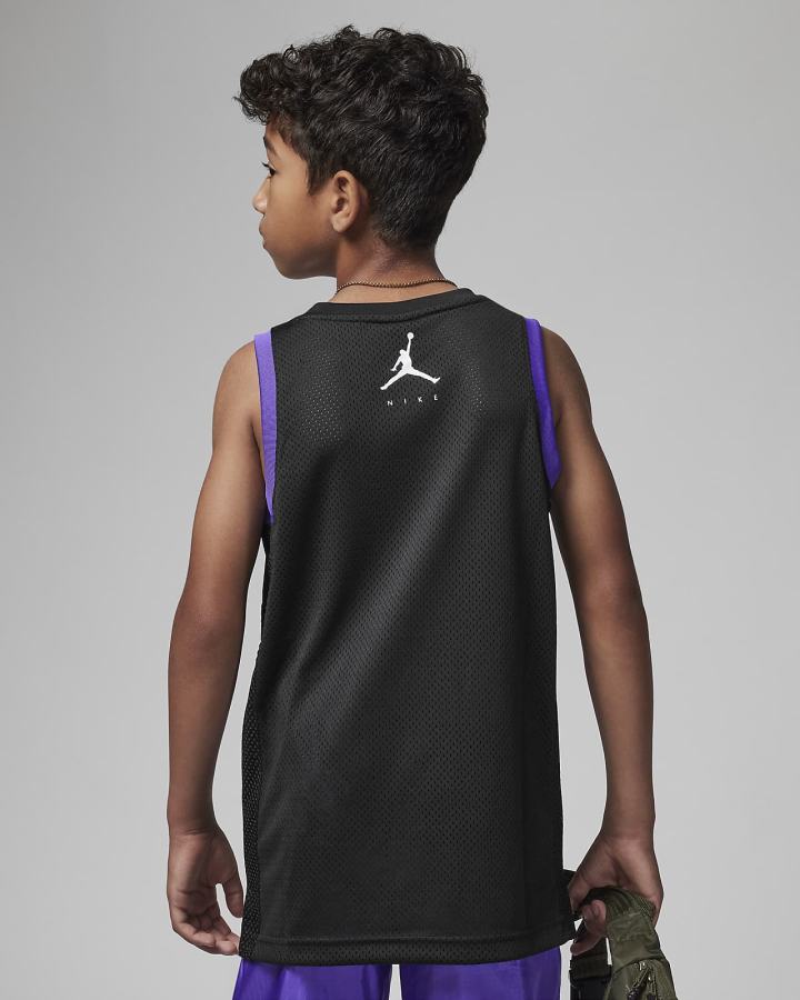 Nike Jordan Kids Za Dječake Majica Bez Rukava Crne | HR-35672STGF