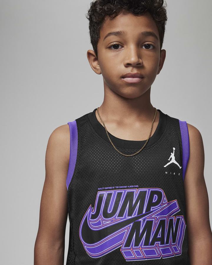 Nike Jordan Kids Za Dječake Majica Bez Rukava Crne | HR-35672STGF