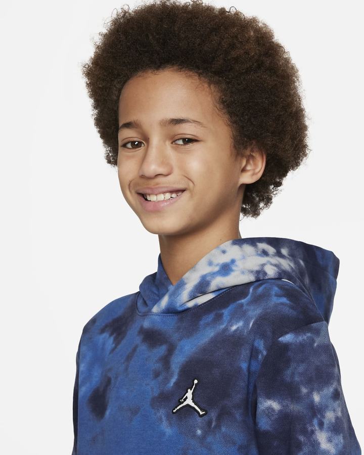 Nike Jordan Kids Za Dječake Majica S Kapuljačom Tamno Plave | HR-31756LIOZ