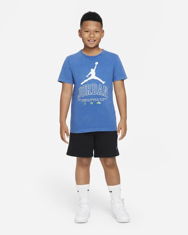 Nike Jordan Kids Za Dječake Majice Tamno Plave | HR-83012VNTK