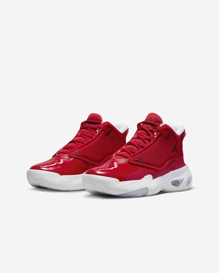 Nike Jordan Max Aura 4 Kids Za Djevojčice Tenisiće Crvene Bijele Crne | HR-81526ABRL