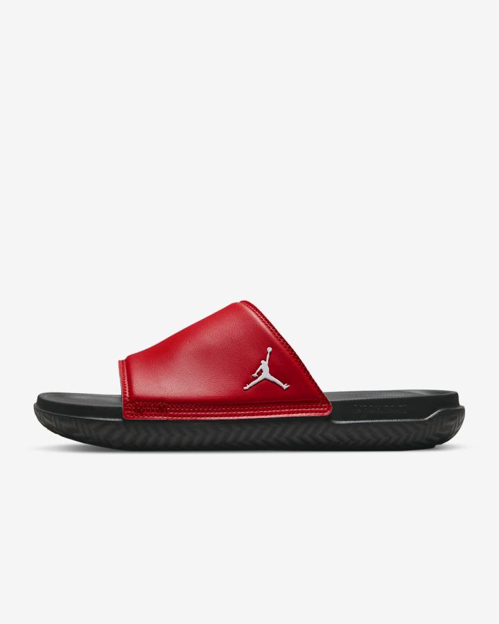 Nike Jordan Play Muške Slajdovi Crvene Bijele Crvene Crne | HR-86912BZDW