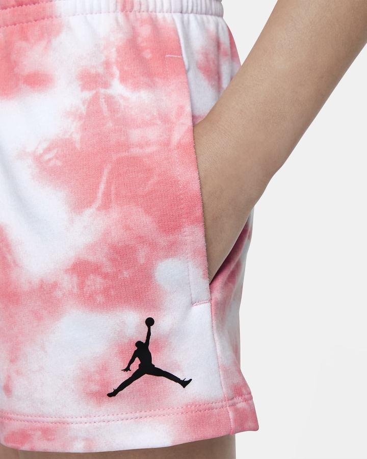 Nike Jordan Tie Dye Kids Za Djevojčice Kratke Hlače Narančaste | HR-73650KVNM