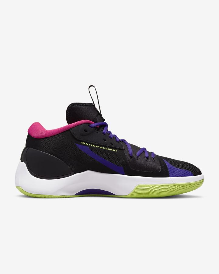 Nike Jordan Zoom Separate Muške Košarkaške Cipele Crne Ljubičaste Roze | HR-17386TRLB