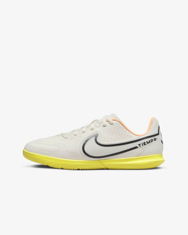 Nike Jr. Tiempo Legend 9 Club IC Kids Indoor/Court Za Dječake Nogometne Tenisice Žute | HR-50923PXGM