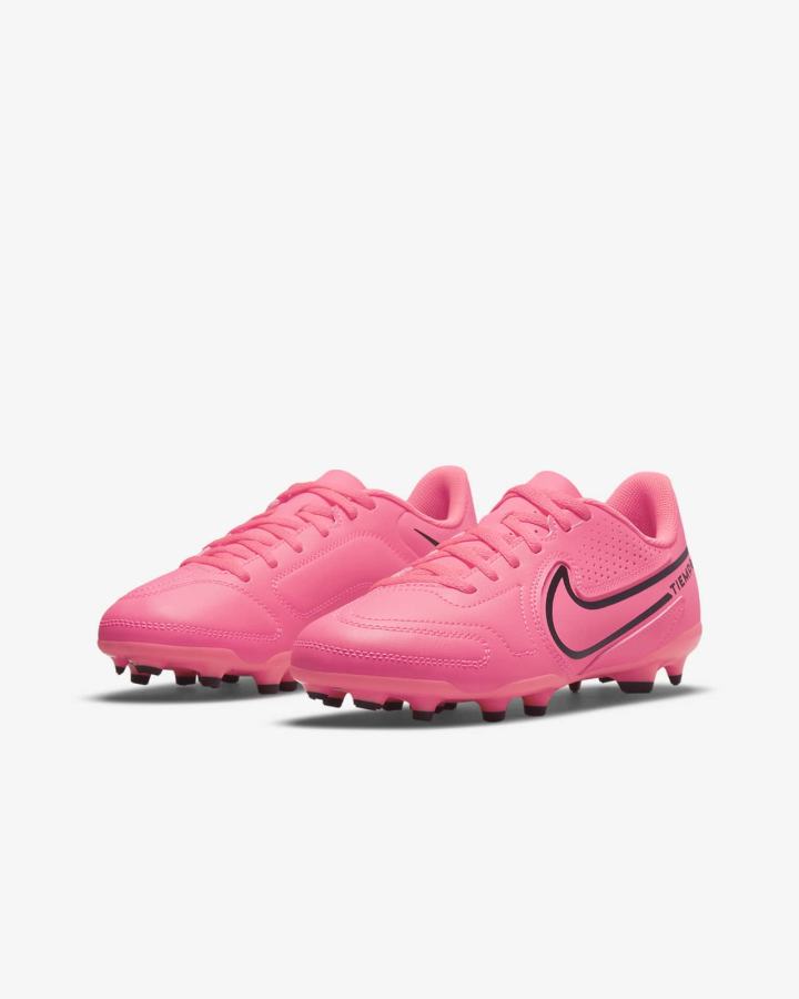 Nike Jr. Tiempo Legend 9 Club MG Kids Multi-Ground Za Djevojčice Nogometne Kocke Roze Crne | HR-21495SZUG