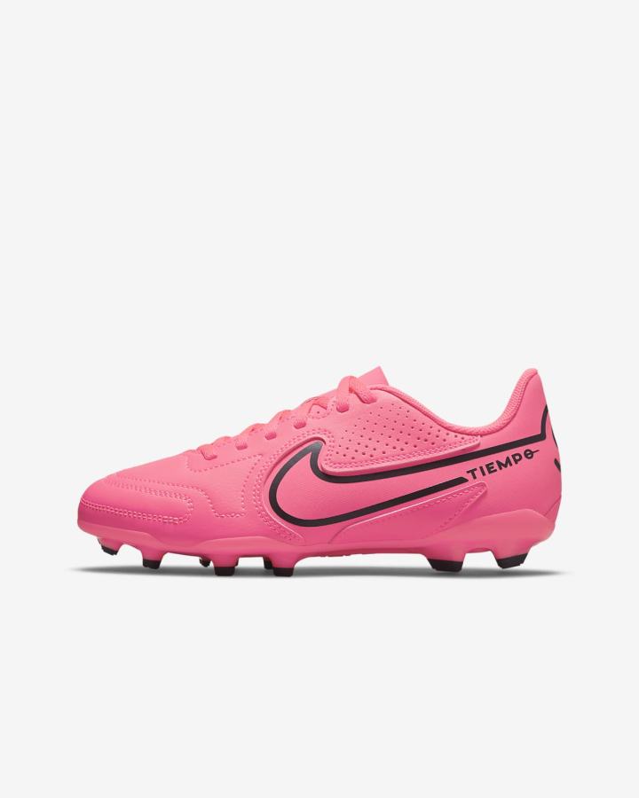 Nike Jr. Tiempo Legend 9 Club MG Kids Multi-Ground Za Djevojčice Nogometne Kocke Roze Crne | HR-21495SZUG