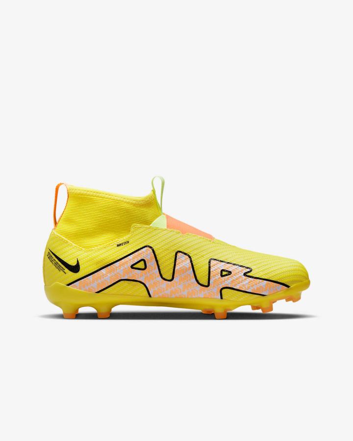 Nike Jr. Zoom Mercurial Superfly 9 Pro FG Kids Firm-Ground Za Djevojčice Nogometne Kocke Žute | HR-09124PTVD