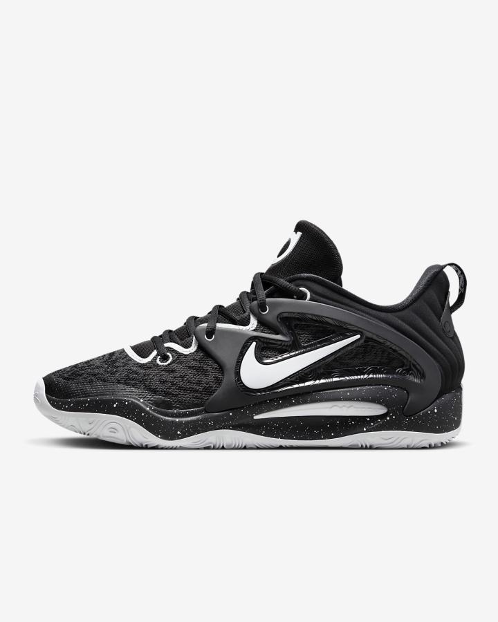 Nike KD15 (Team) Muške Košarkaške Cipele Crne Bijele | HR-95268GOPY