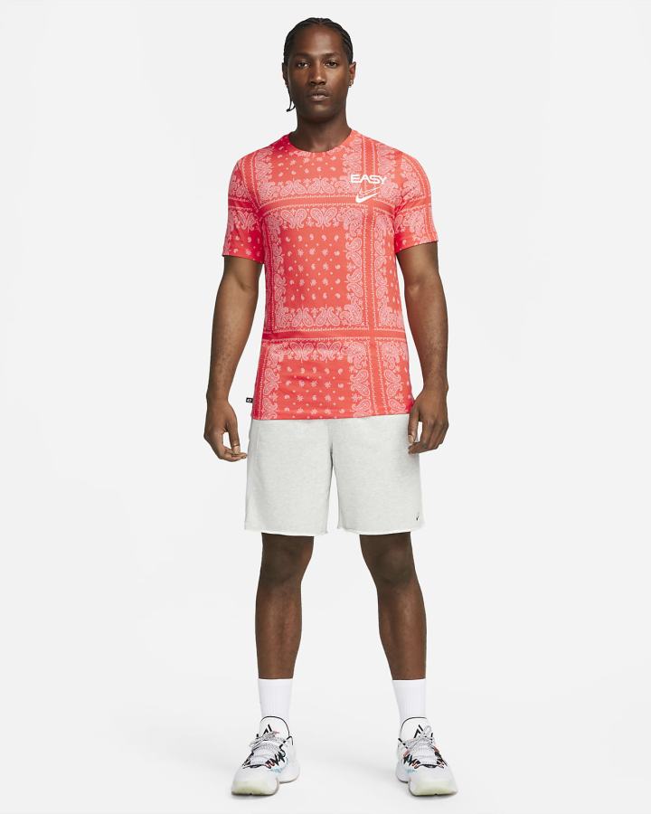 Nike KD Dri-FIT Basketball Muške Majice Koraljne Svijetlo Crvene | HR-34702EFWJ