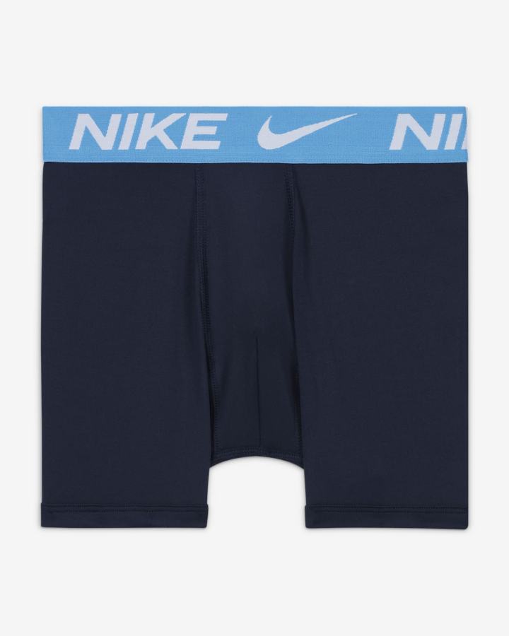 Nike Kids Boxer Briefs (3-Pack) Za Dječake Donje Rublje Bijele Plave | HR-01327YWTD