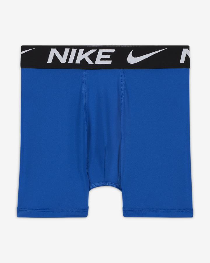 Nike Kids Boxer Briefs (3-Pack) Za Dječake Donje Rublje Bijele Plave | HR-01327YWTD