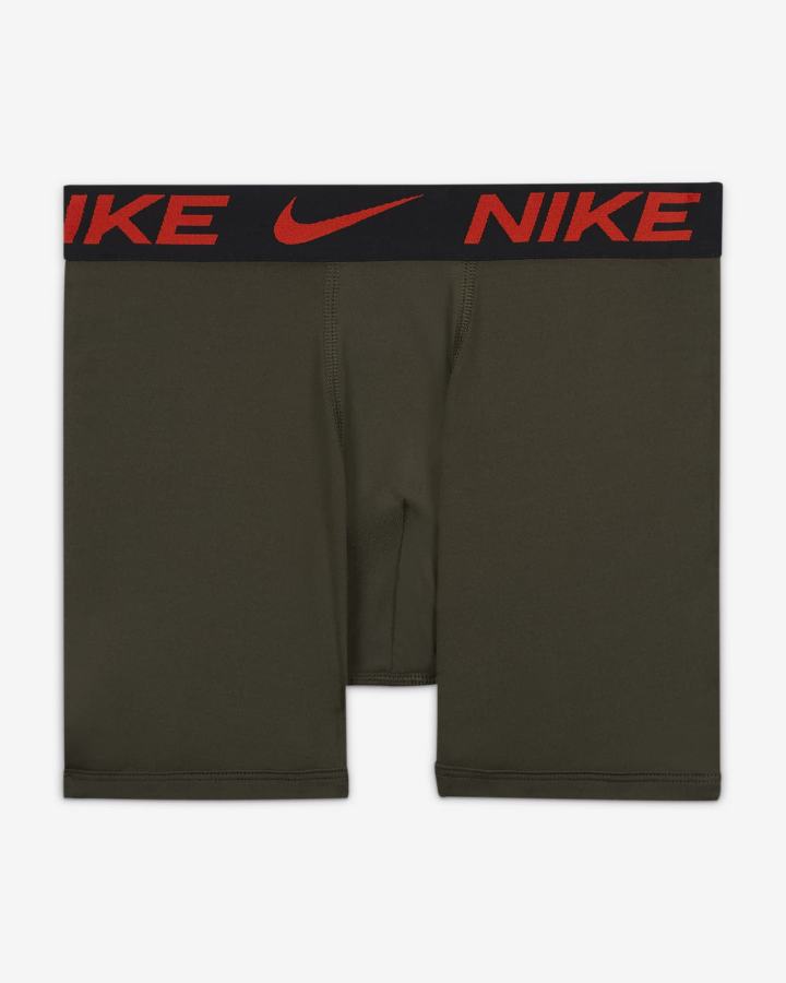 Nike Kids Boxer Briefs (3-Pack) Za Dječake Donje Rublje Maskirne Zelene | HR-70984ITKA