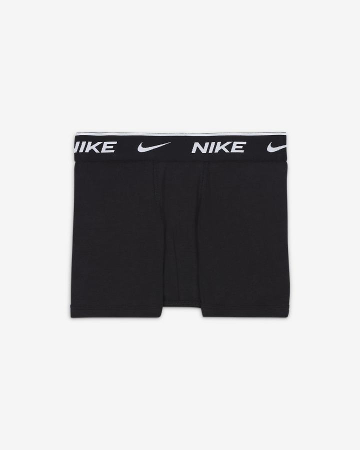 Nike Kids Boxer Briefs (3-Pack) Za Dječake Donje Rublje Tamno Sive Crne | HR-87493JDWQ