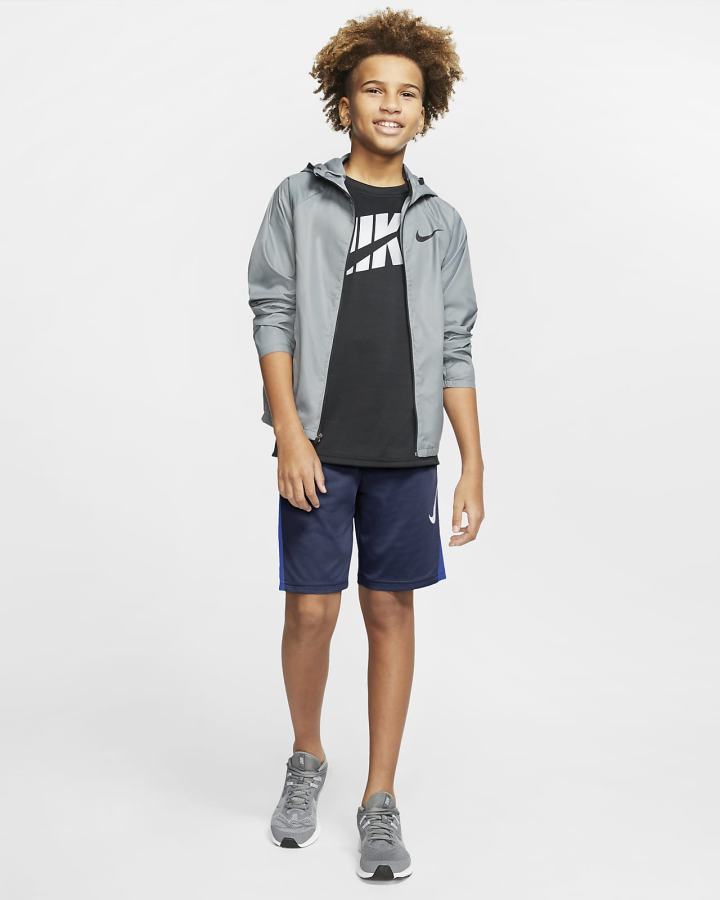 Nike Kids Training Za Dječake Kratke Hlače Tamnoplave Kraljevska Plava Bijele | HR-41876KQDI