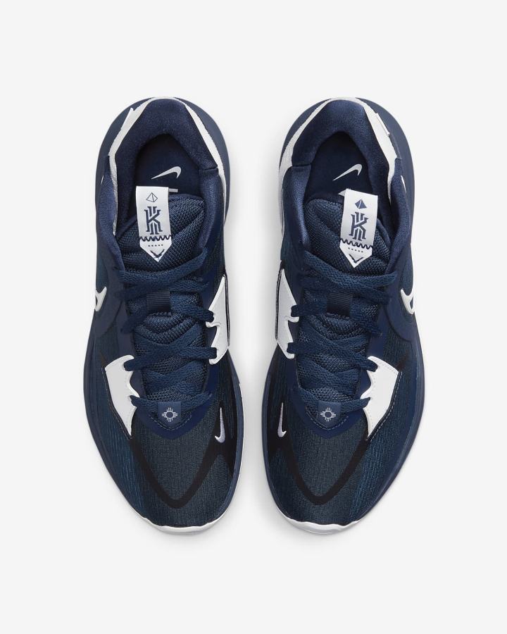 Nike Kyrie Low 5 (Team) Muške Košarkaške Cipele Tamnoplave Bijele | HR-30927AQTO