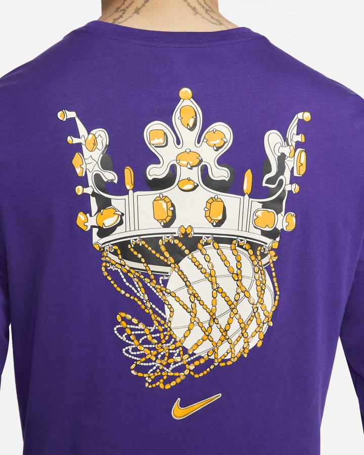 Nike LeBron SFG Long-Sleeve Muške Majice Ljubičaste | HR-30178HBNK