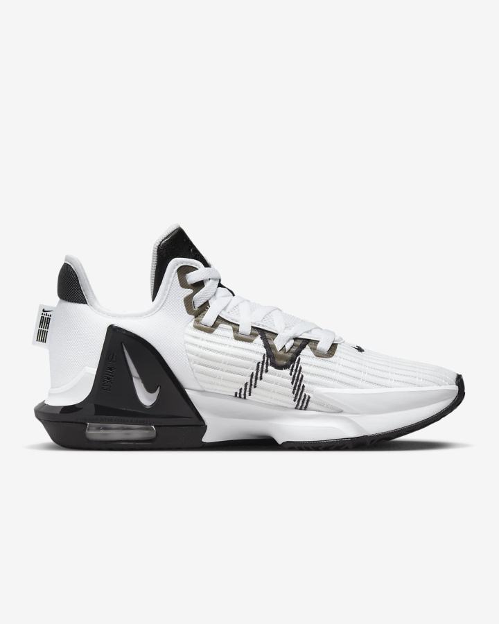 Nike LeBron Witness 6 (Team) Muške Košarkaške Cipele Bijele Crne | HR-09165VGLY