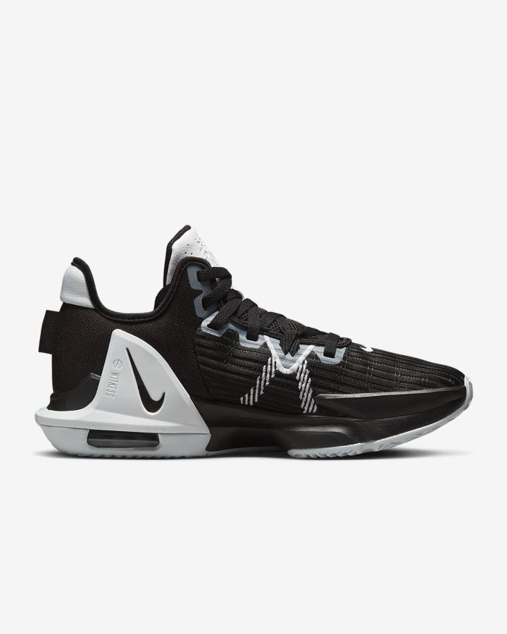 Nike LeBron Witness 6 (Team) Muške Košarkaške Cipele Crne Bijele | HR-97018NDVM