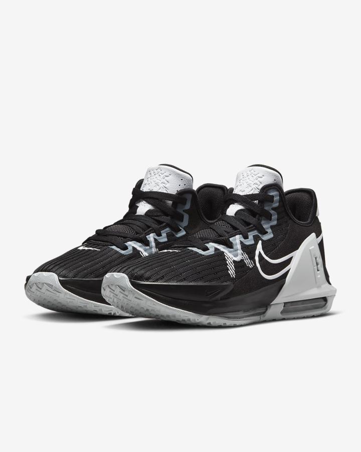 Nike LeBron Witness 6 (Team) Muške Košarkaške Cipele Crne Bijele | HR-97018NDVM