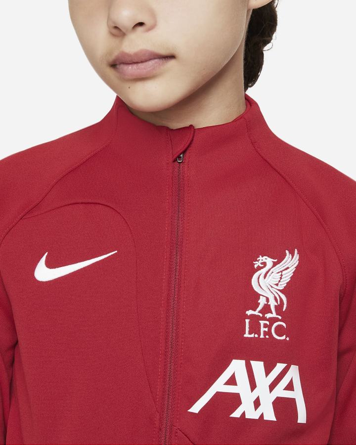 Nike Liverpool FC Academy Pro Kids Soccer Za Djevojčice Jakne Crvene Bijele | HR-51643RJYL