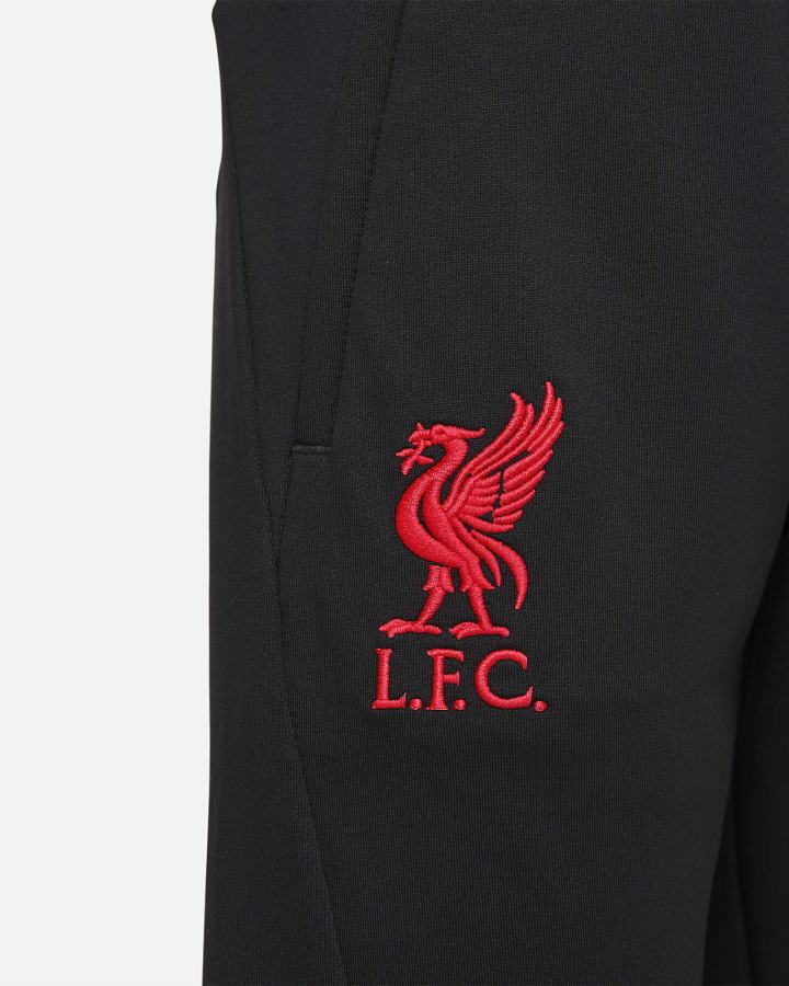 Nike Liverpool FC Strike Kids Dri-FIT Soccer Za Dječake Hlače Crne Crvene | HR-58431FCEV