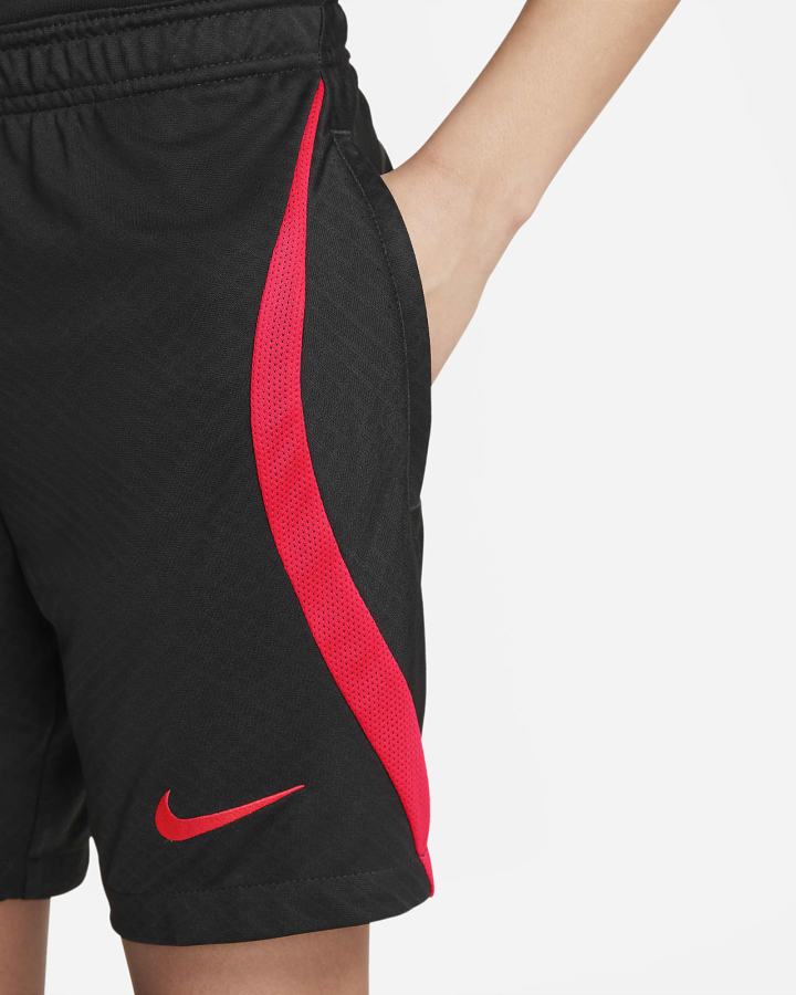 Nike Liverpool FC Strike Kids Dri-FIT Soccer Za Dječake Kratke Hlače Crne Crvene | HR-64035GBNP