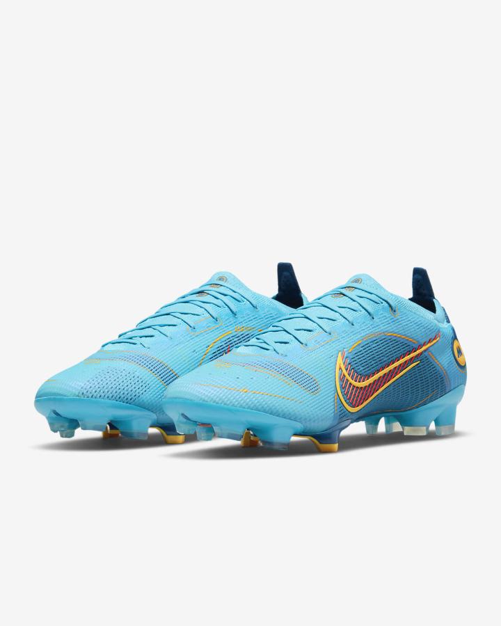 Nike Mercurial Vapor 14 Elite FG Firm-Ground Muške Nogometne Kocke Plave Narančaste | HR-50413NODS