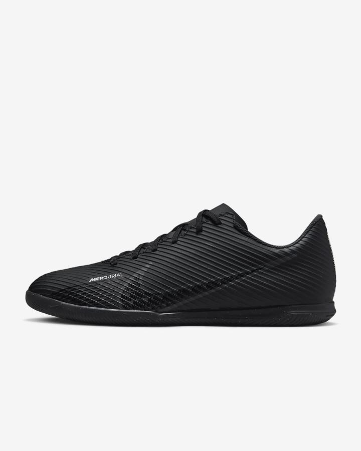 Nike Mercurial Vapor 15 Club IC Indoor/Court Muške Nogometne Tenisice Crne Bijele Tamno Sive | HR-14078MGRS