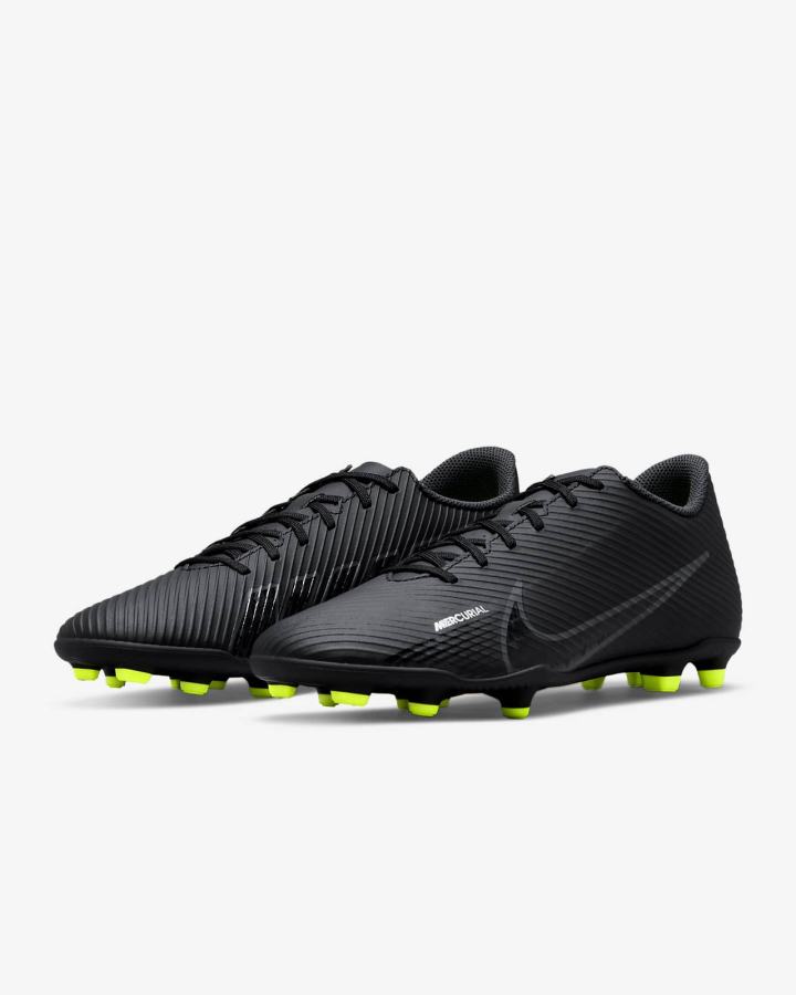 Nike Mercurial Vapor 15 Club MG Multi-Ground Ženske Nogometne Kocke Crne Bijele Tamno Sive | HR-71502VCWR