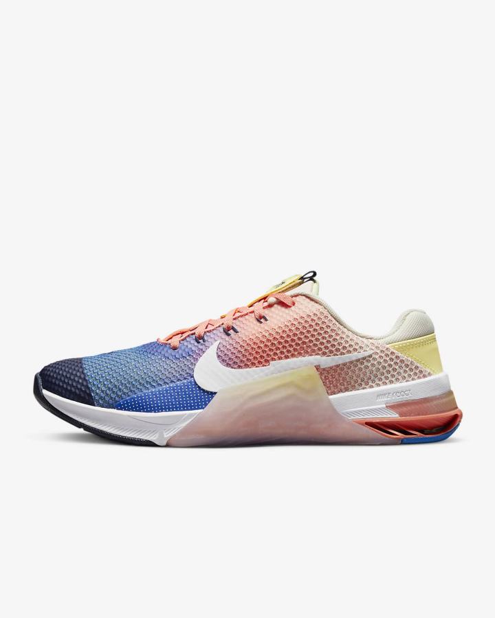 Nike Metcon 7 AMP Muške Cipele Za Trening Visebojne Crvene Bijele | HR-54213FUBL