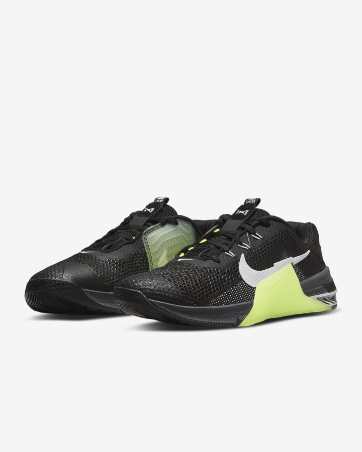 Nike Metcon 7 Muške Cipele Za Trening Crne Sive Bijele | HR-93124BXHD