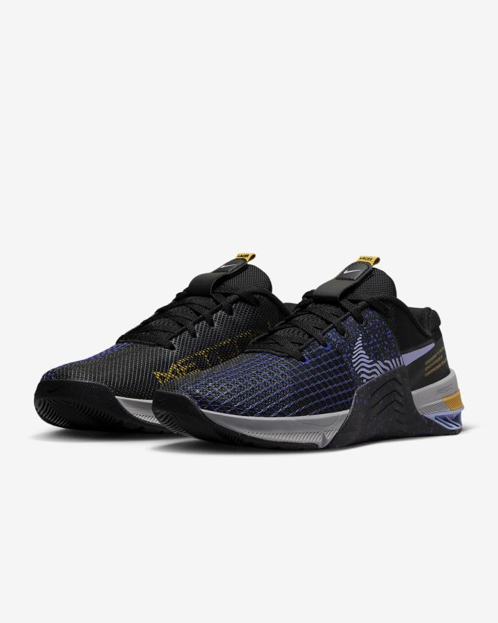 Nike Metcon 8 Ženske Cipele Za Trening Crne Tamno Sive | HR-49723BXAV