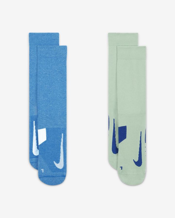 Nike Multiplier Crew Sock (2 Pairs) Muške Čarape Visebojne | HR-43169ATOS